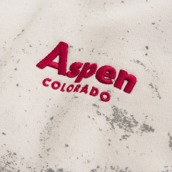 Abercrombie and fitch ski destination vintage Sunday crew neck Aspen Sweater - Picture 4 of 8